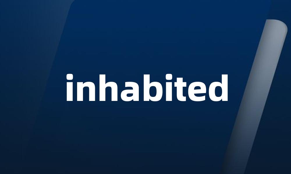 inhabited