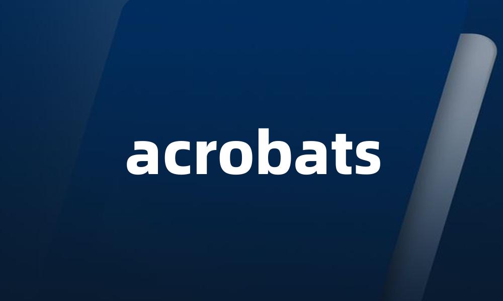 acrobats