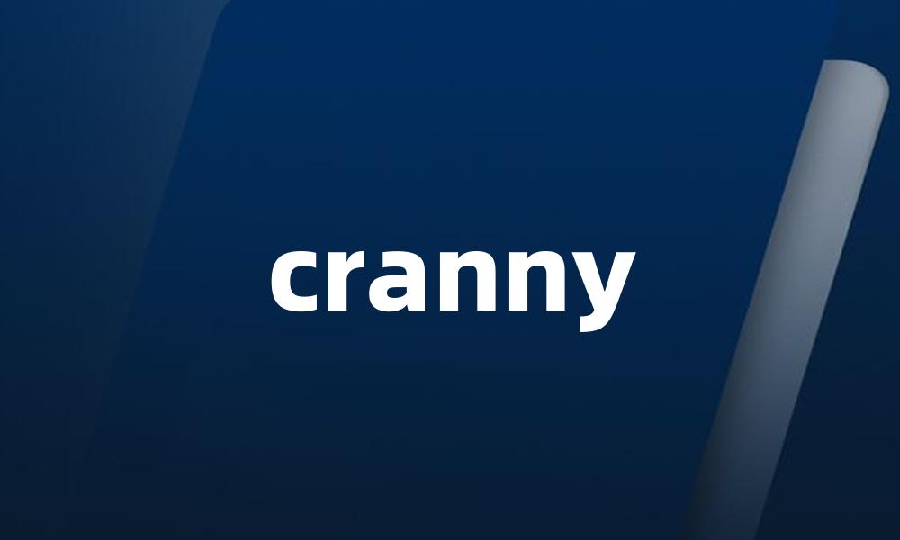 cranny