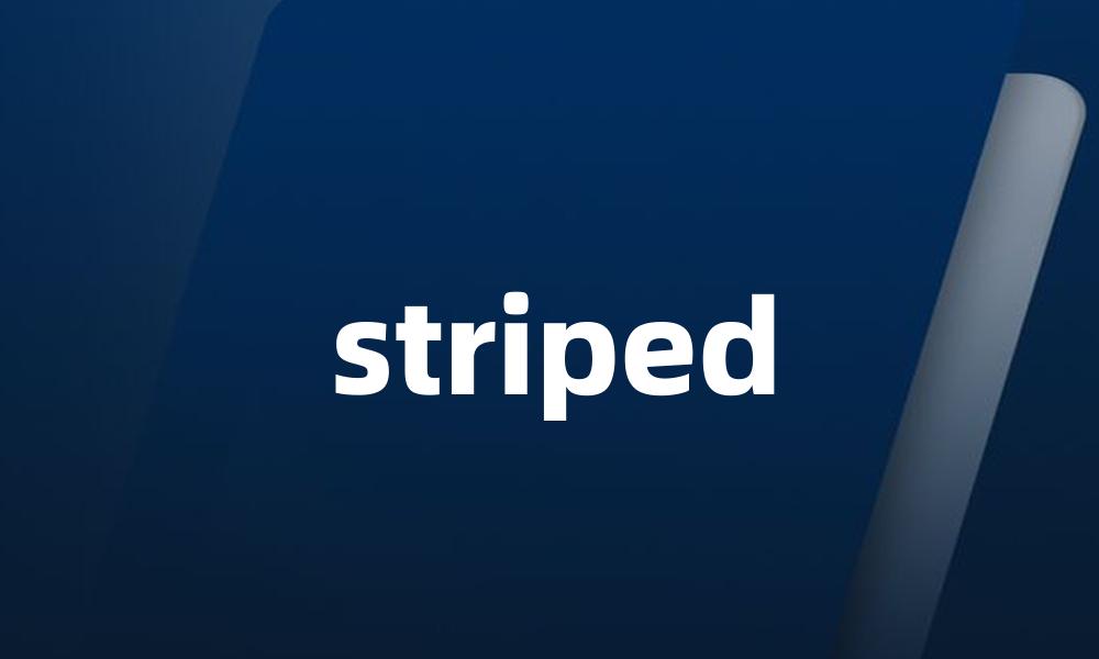 striped