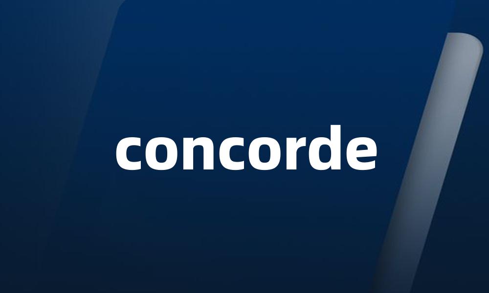 concorde