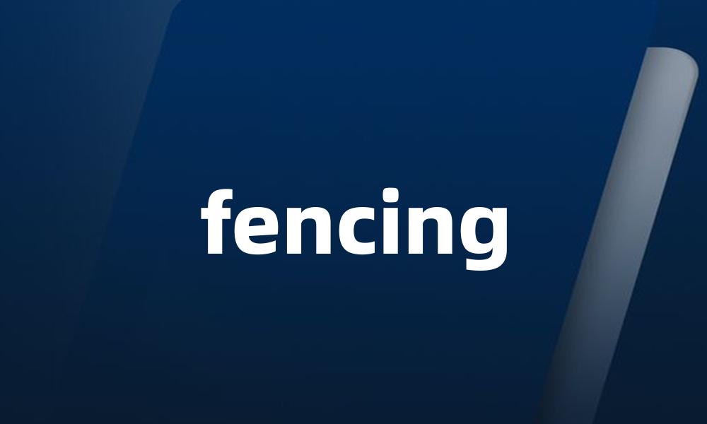 fencing