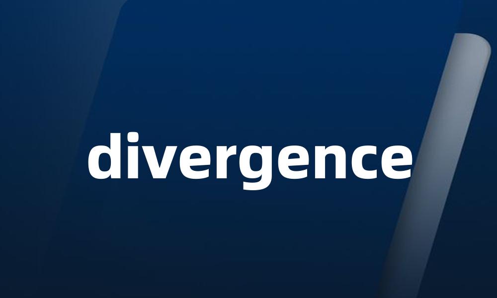 divergence