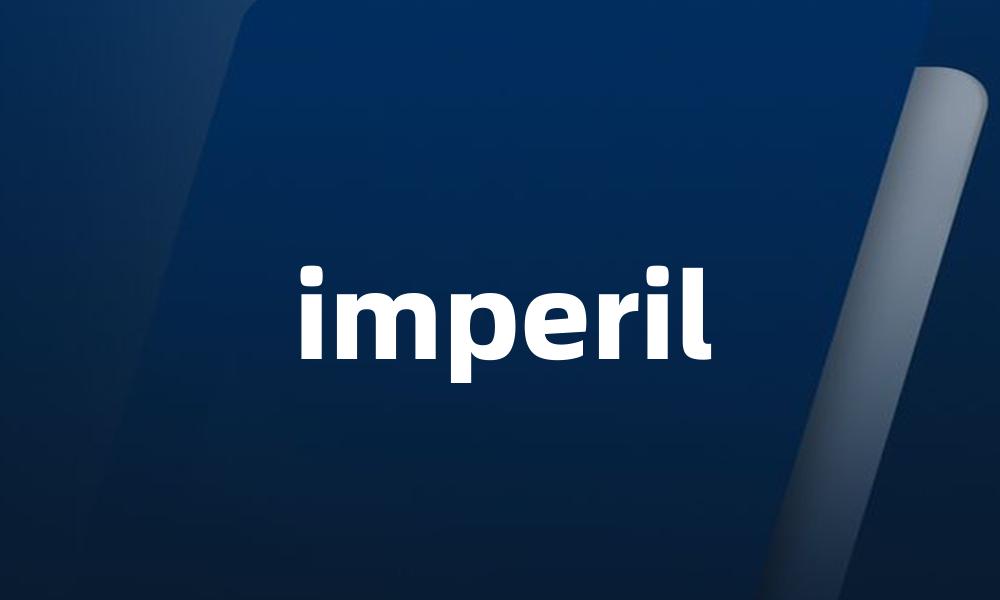 imperil