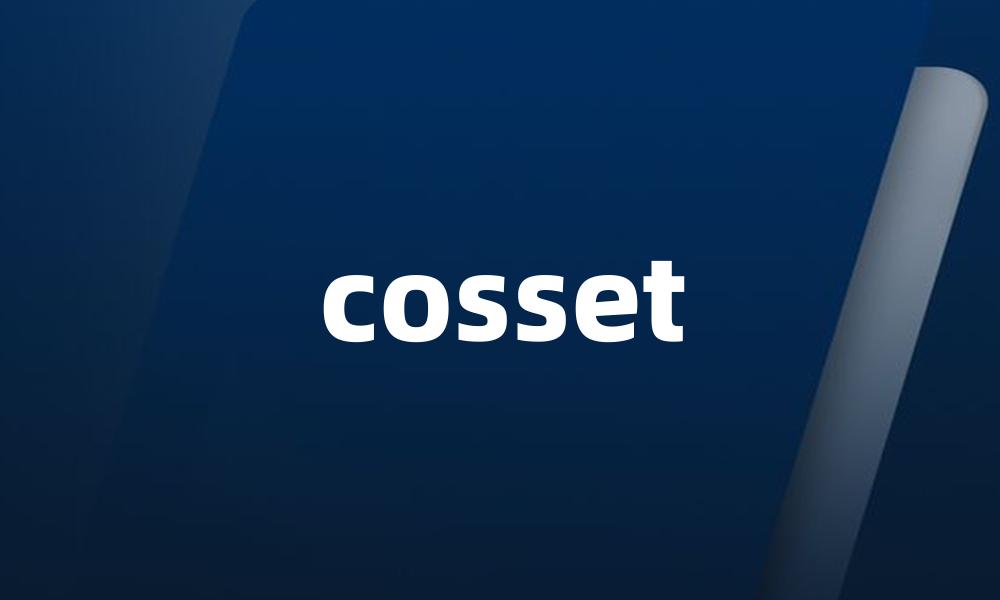 cosset