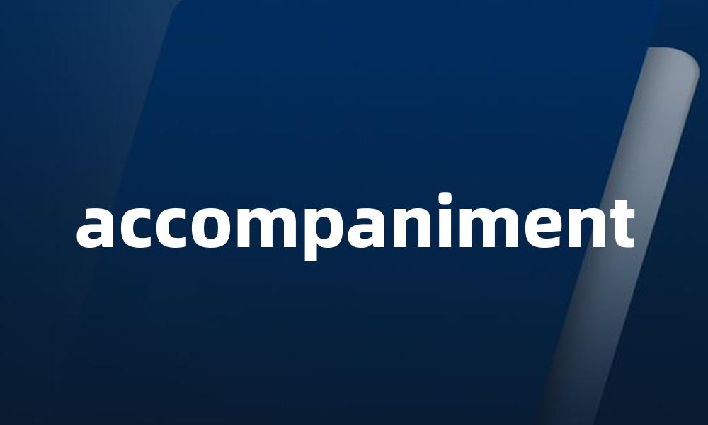 accompaniment