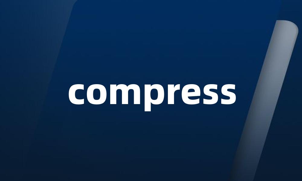 compress
