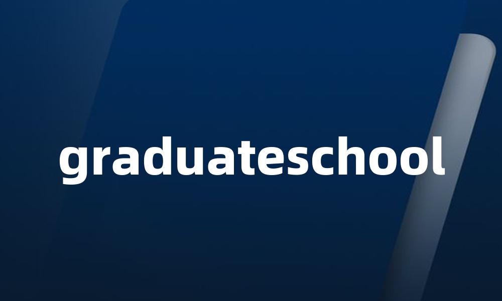 graduateschool