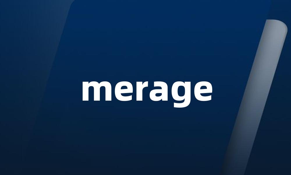 merage