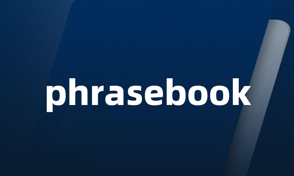 phrasebook