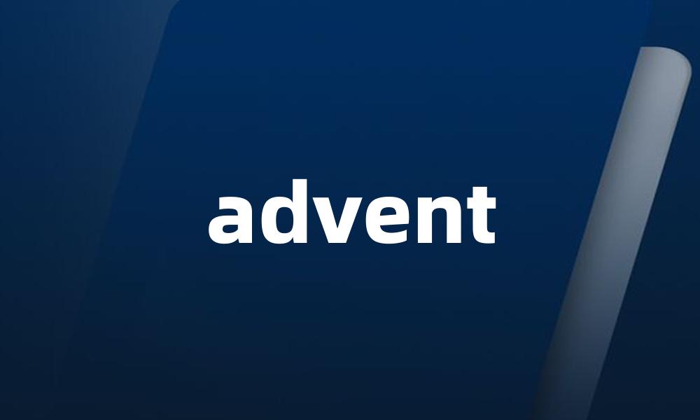advent