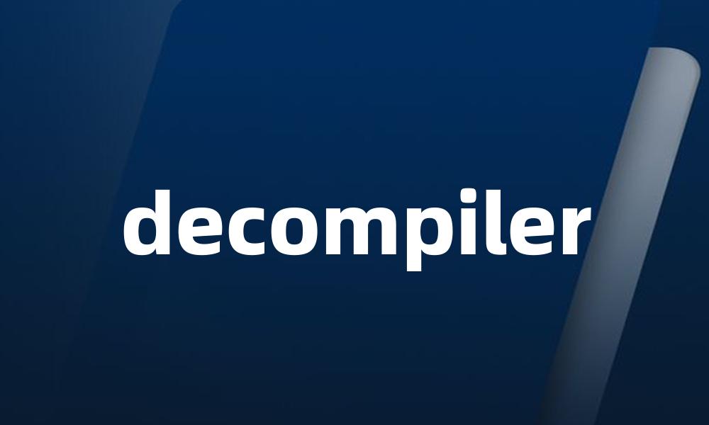 decompiler