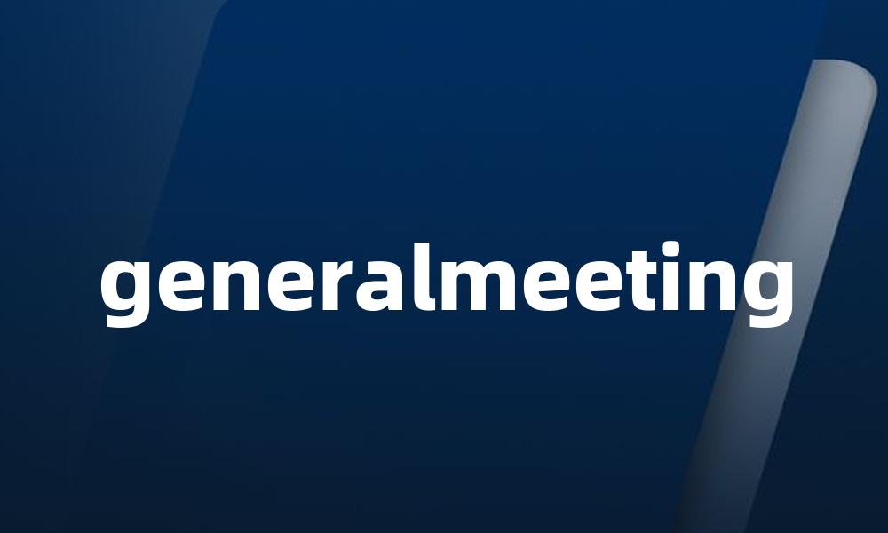 generalmeeting