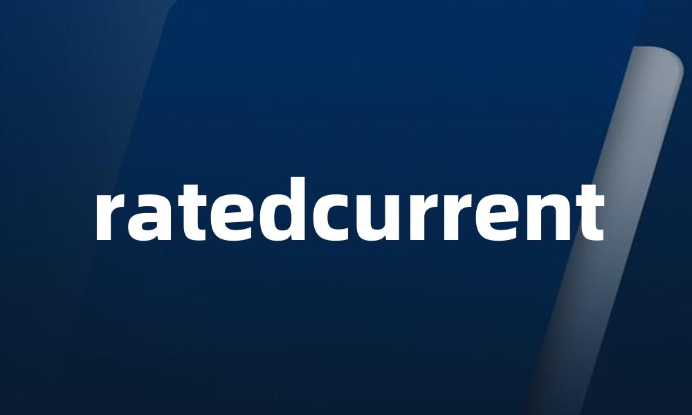 ratedcurrent