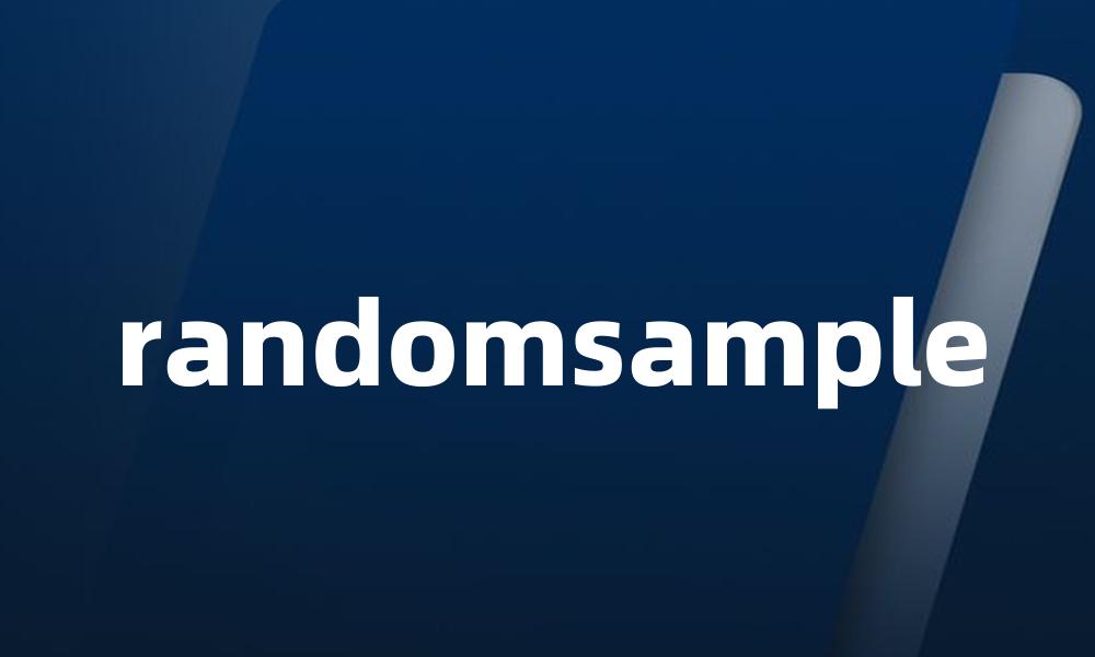randomsample
