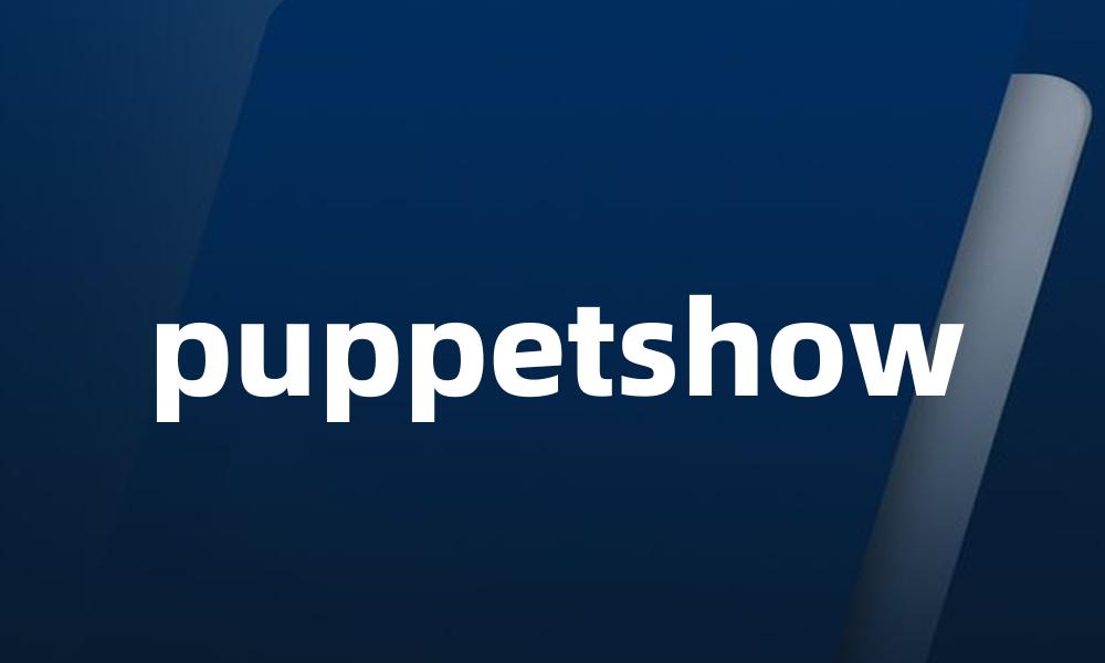 puppetshow