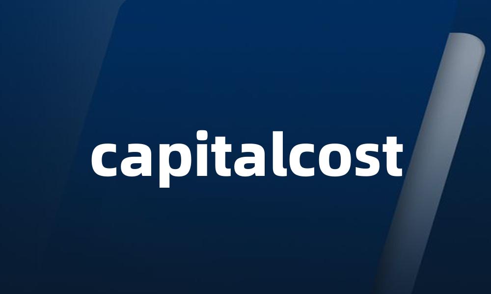 capitalcost