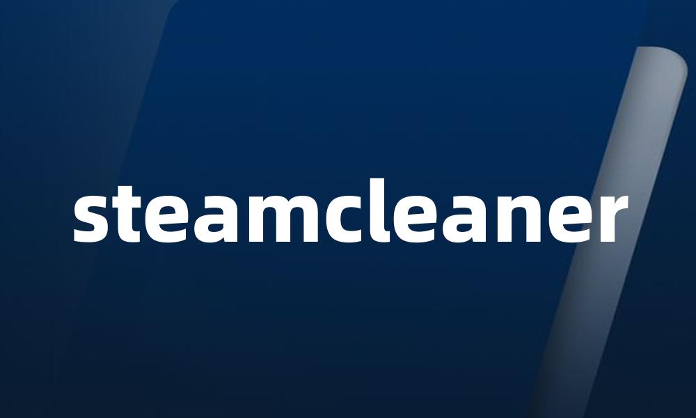 steamcleaner