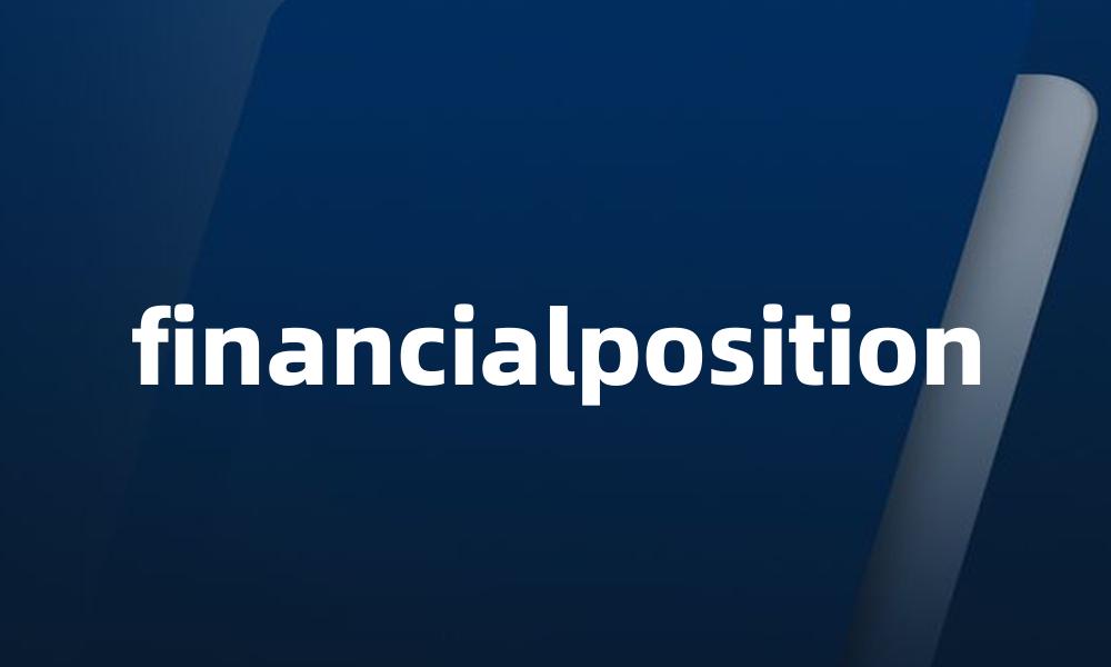 financialposition