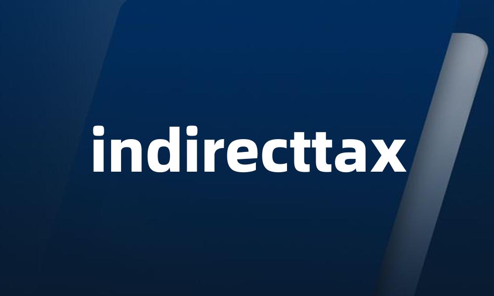 indirecttax