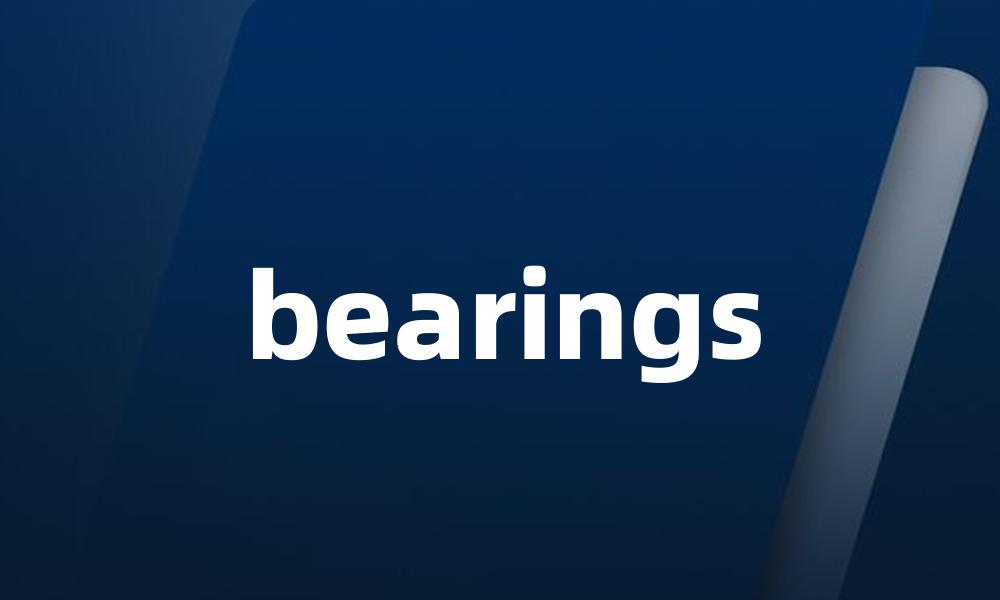 bearings