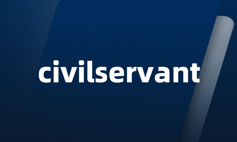 civilservant