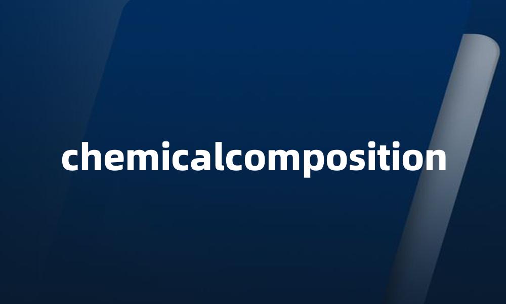 chemicalcomposition