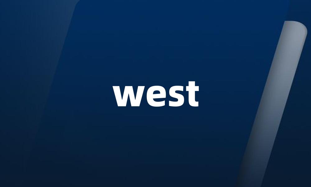 west
