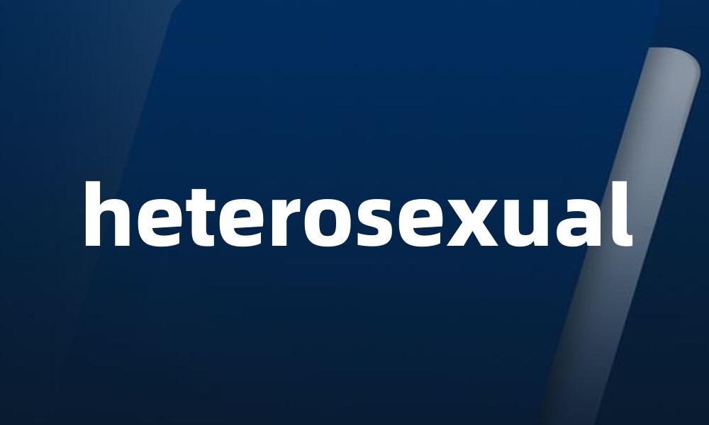 heterosexual