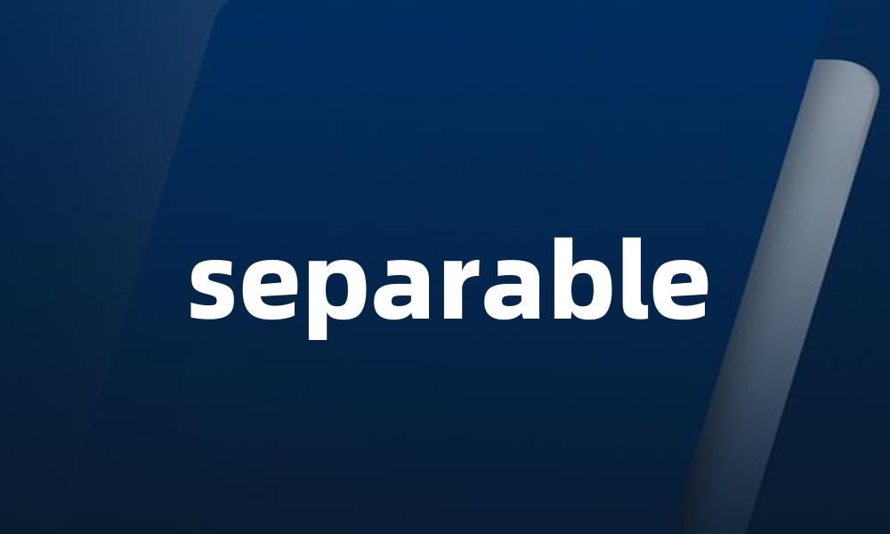 separable