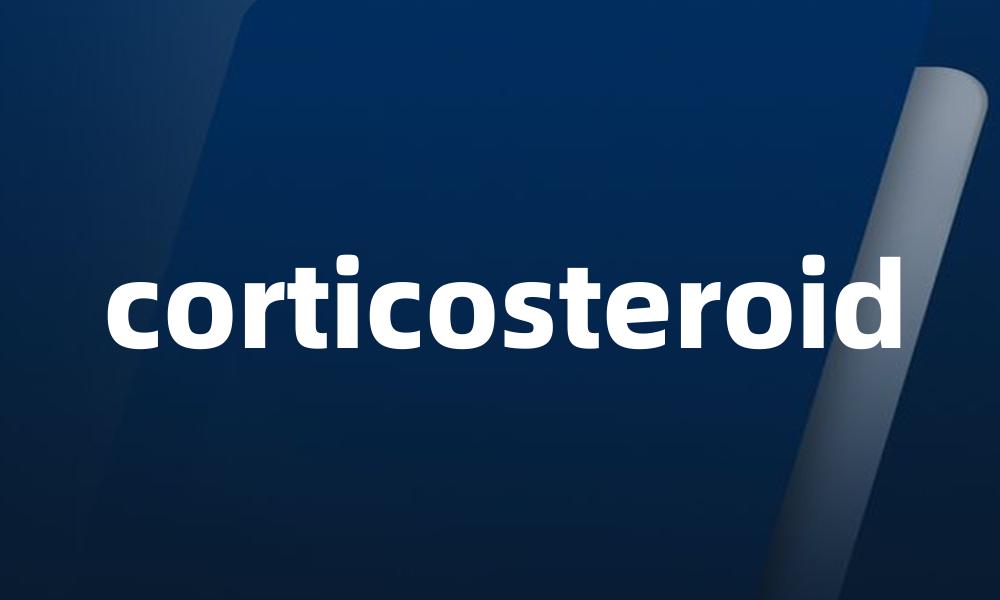 corticosteroid