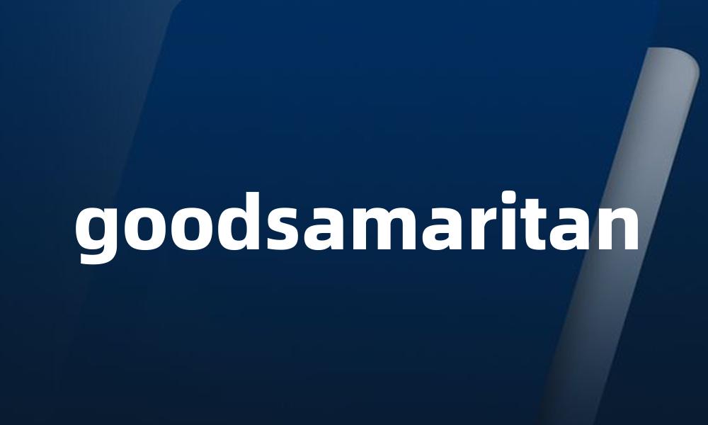 goodsamaritan