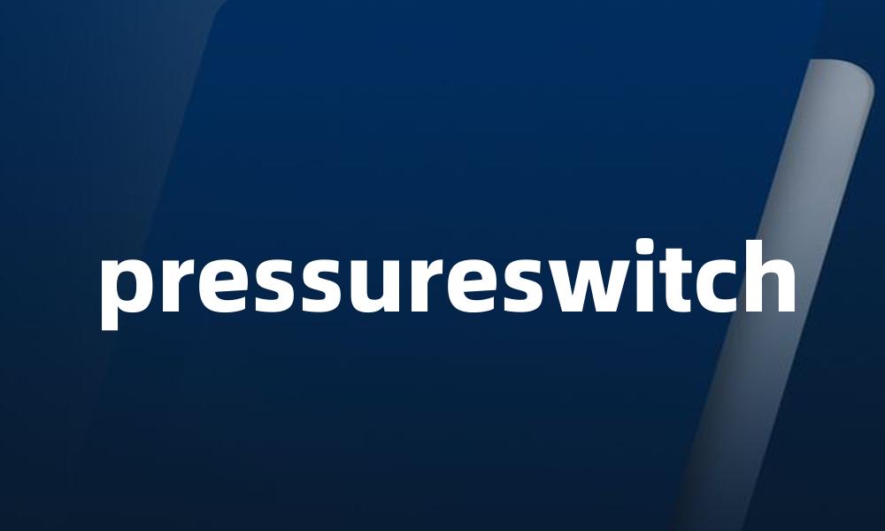 pressureswitch