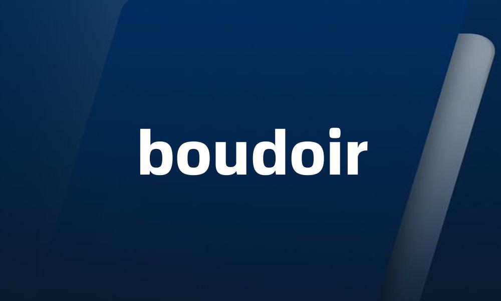 boudoir