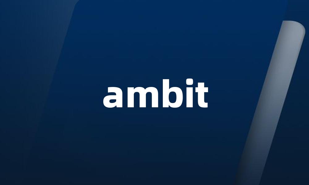 ambit