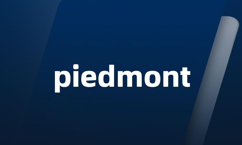 piedmont