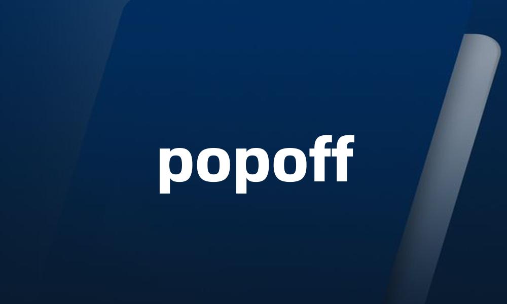 popoff
