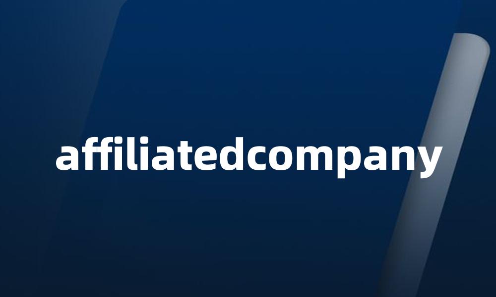 affiliatedcompany