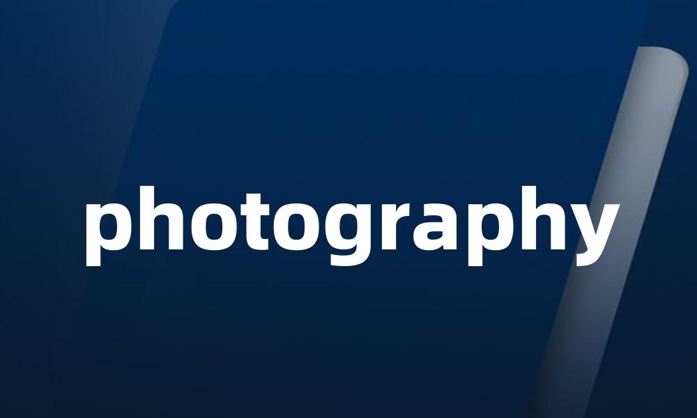 photography