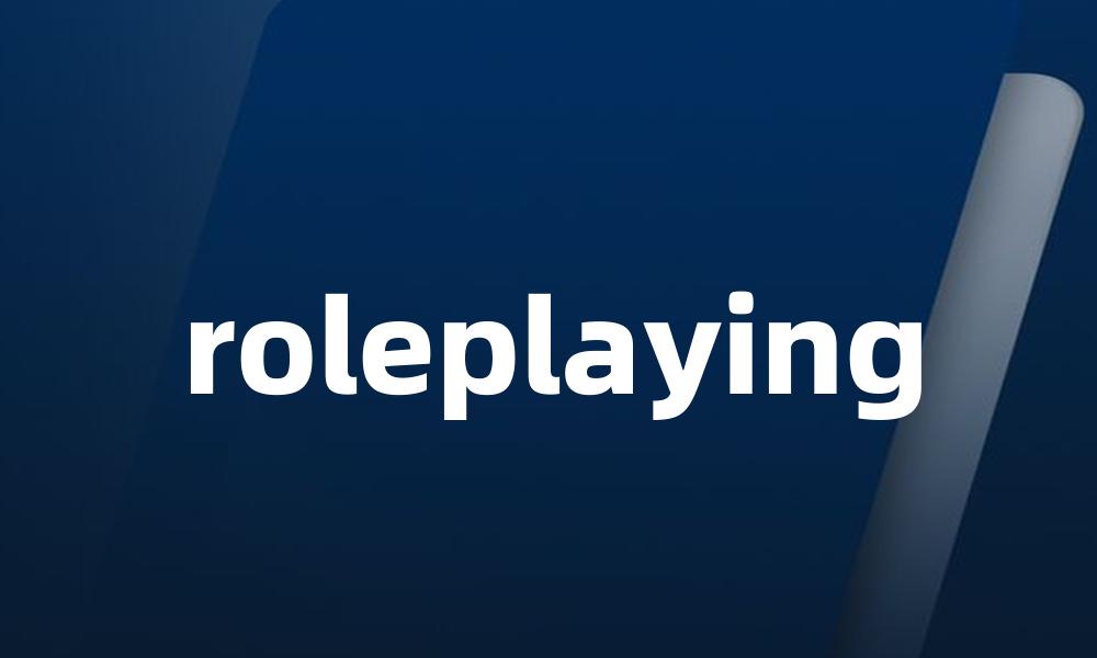 roleplaying