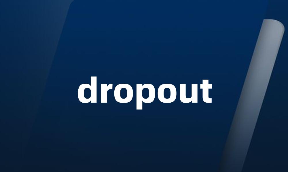 dropout