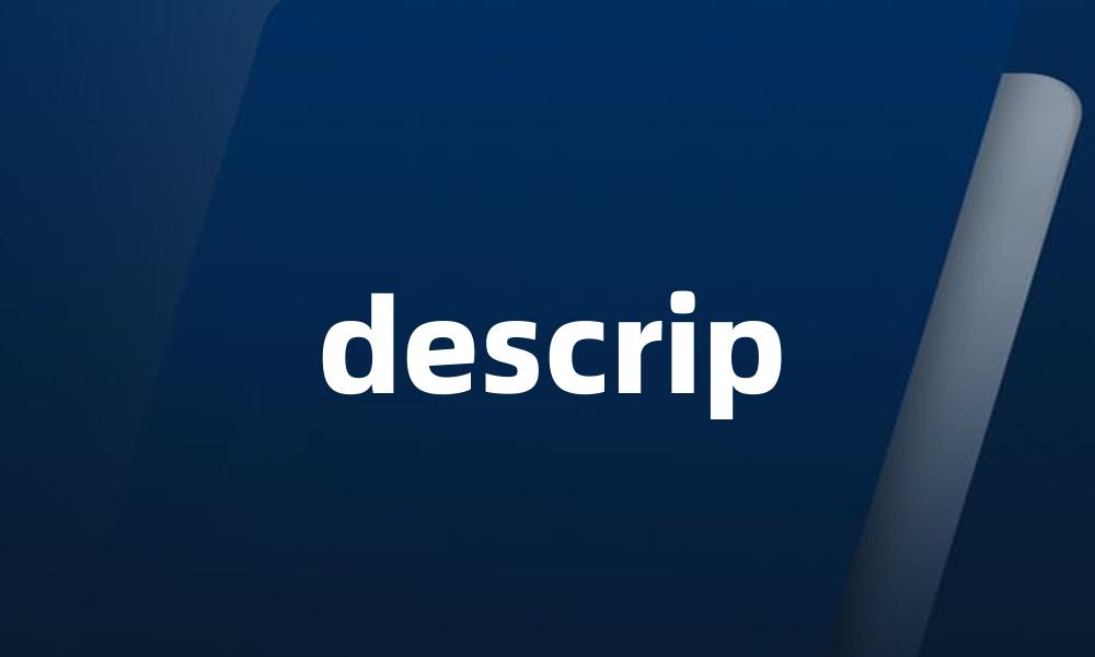 descrip