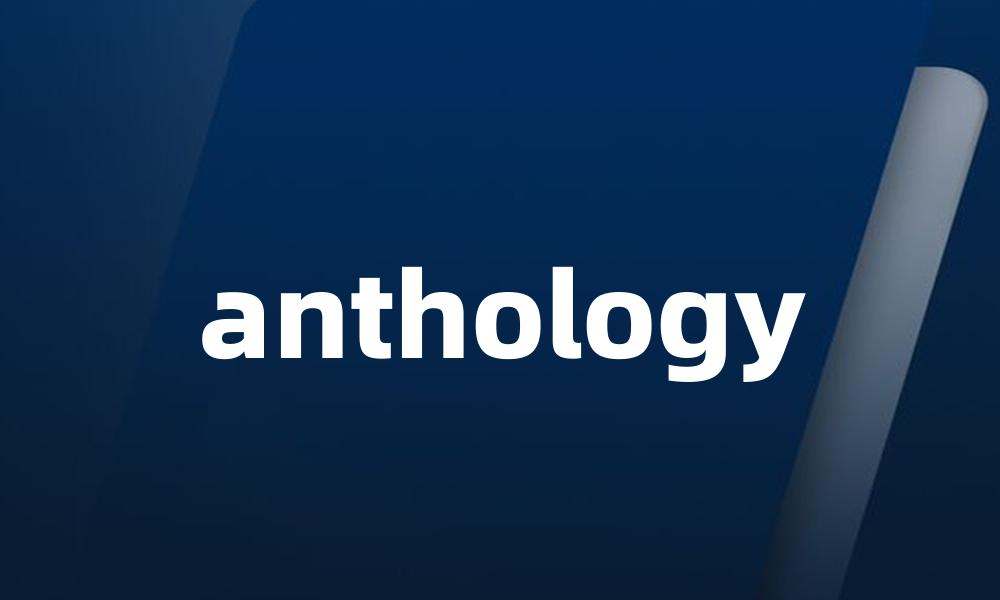 anthology
