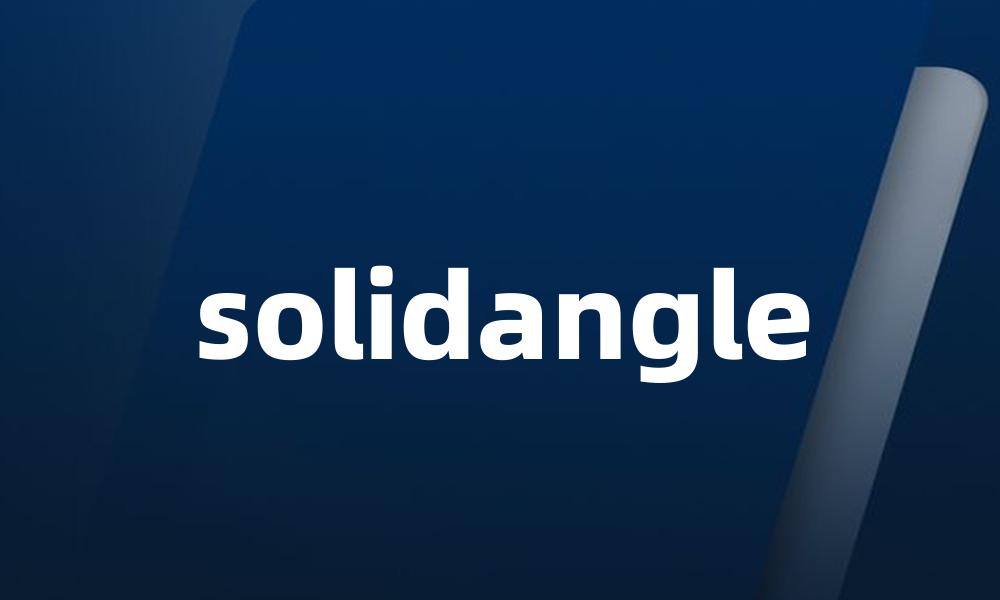 solidangle
