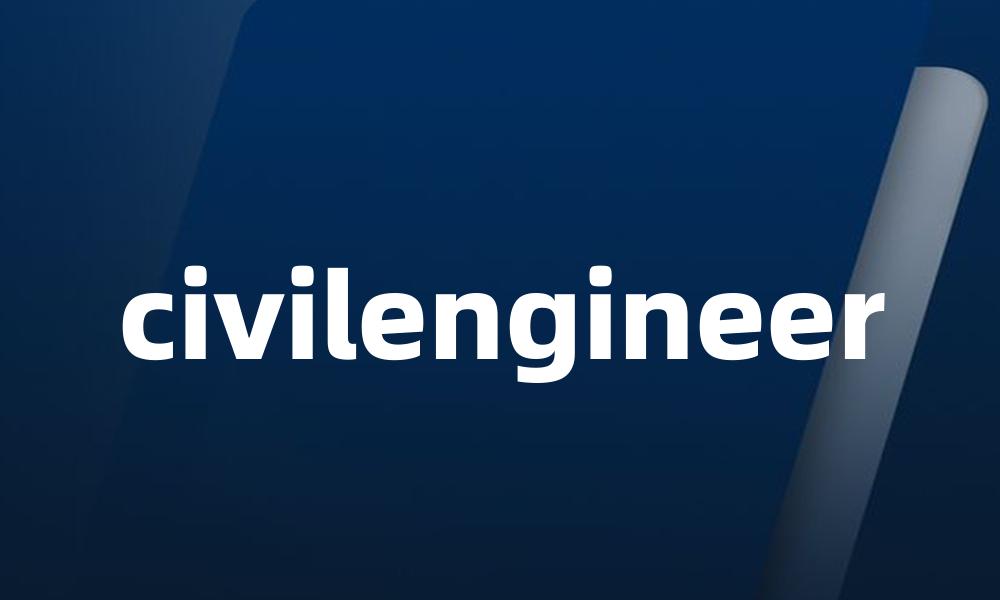 civilengineer