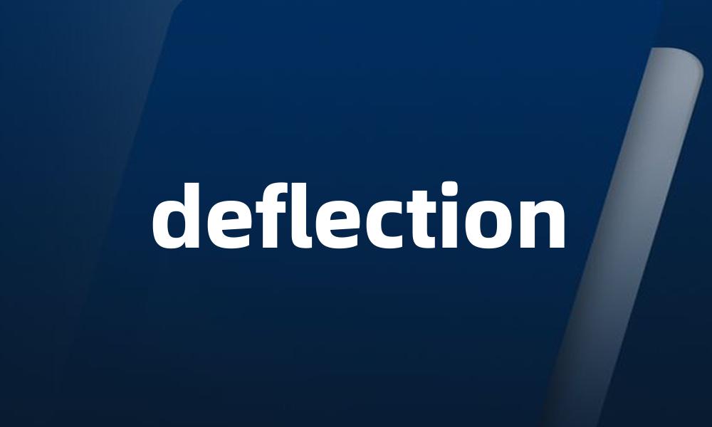 deflection