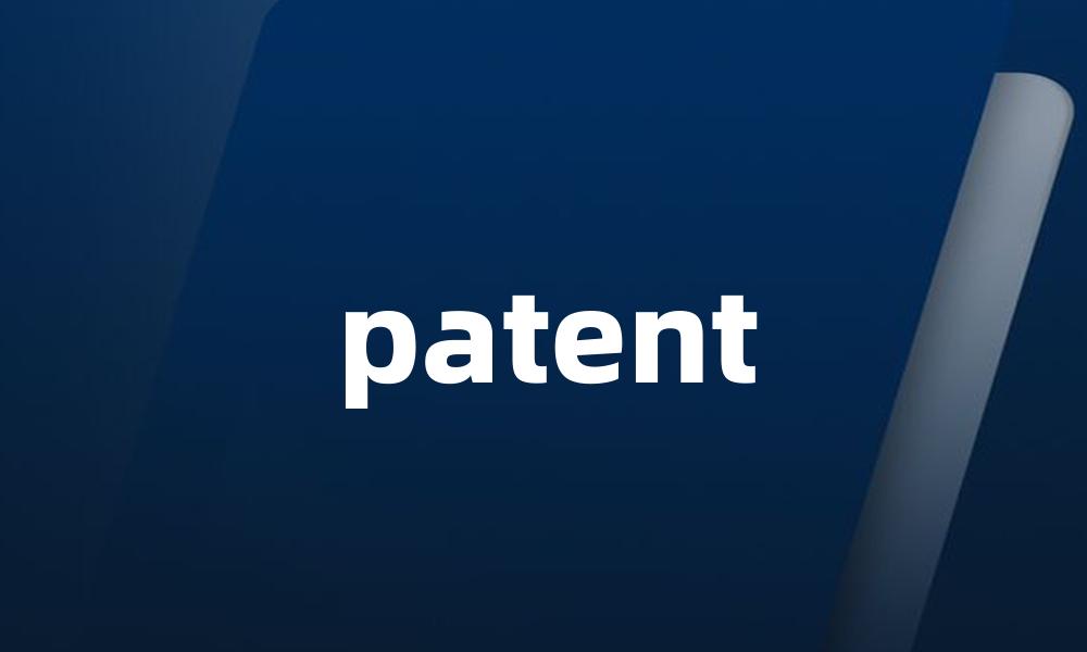 patent