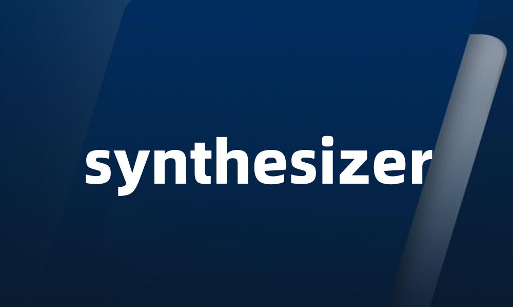 synthesizer