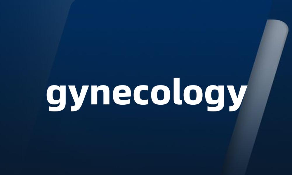 gynecology