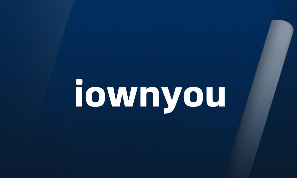 iownyou